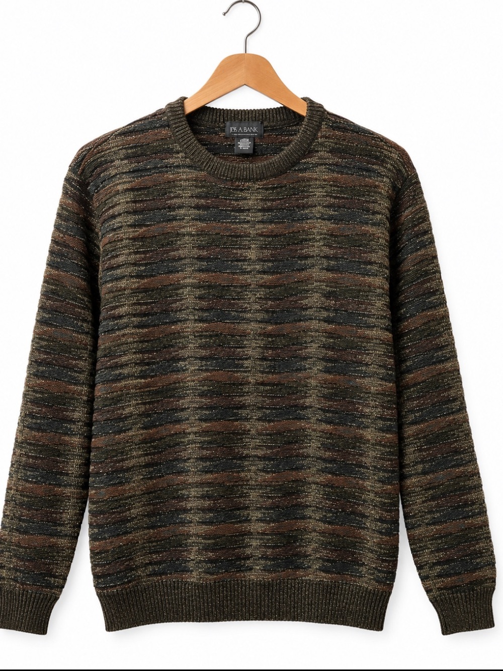 VINTAGE  90s Serafini Textured grandpa sweater Men’s Large